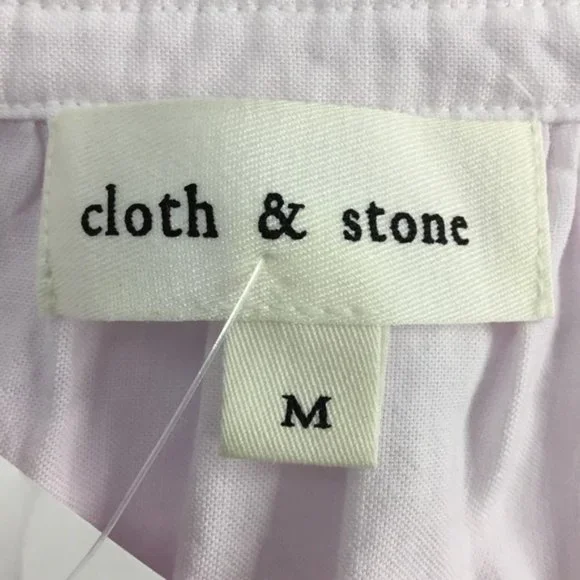 Anthropologie Cloth & Stone Midi Boho Dress V-Neck Long Sleeve Medium NWT - Picture 2 of 5